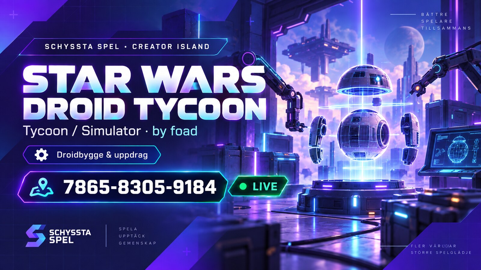 Star Wars Droid Tycoon – Creator Island 7865-8305-9184