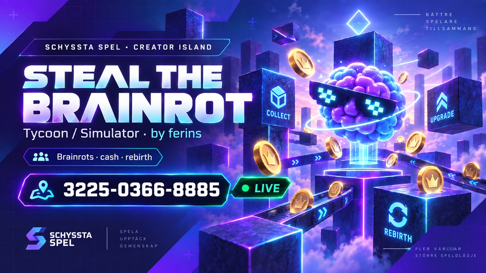 STEAL THE BRAINROT – Creator Island 3225-0366-8885