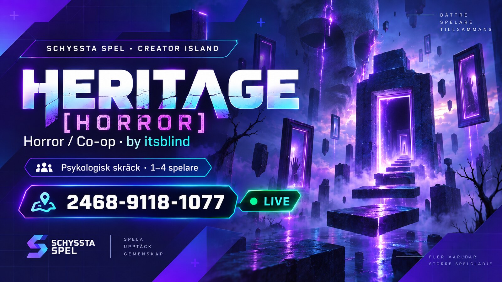 HERITAGE [HORROR] – Creator Island 2468-9118-1077