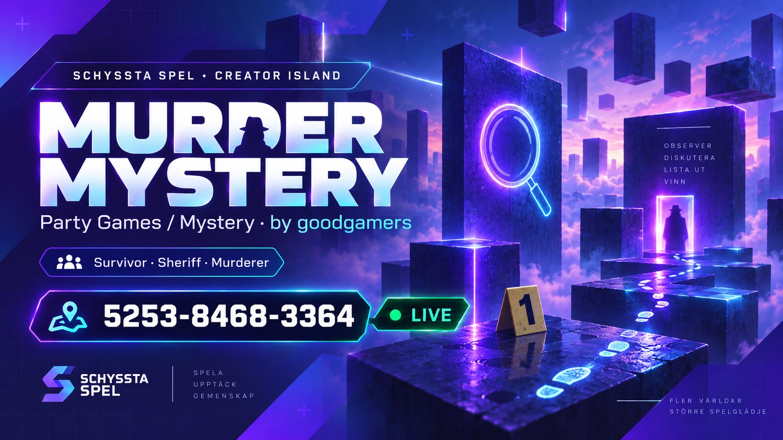 Murder Mystery – Creator Island 5253-8468-3364