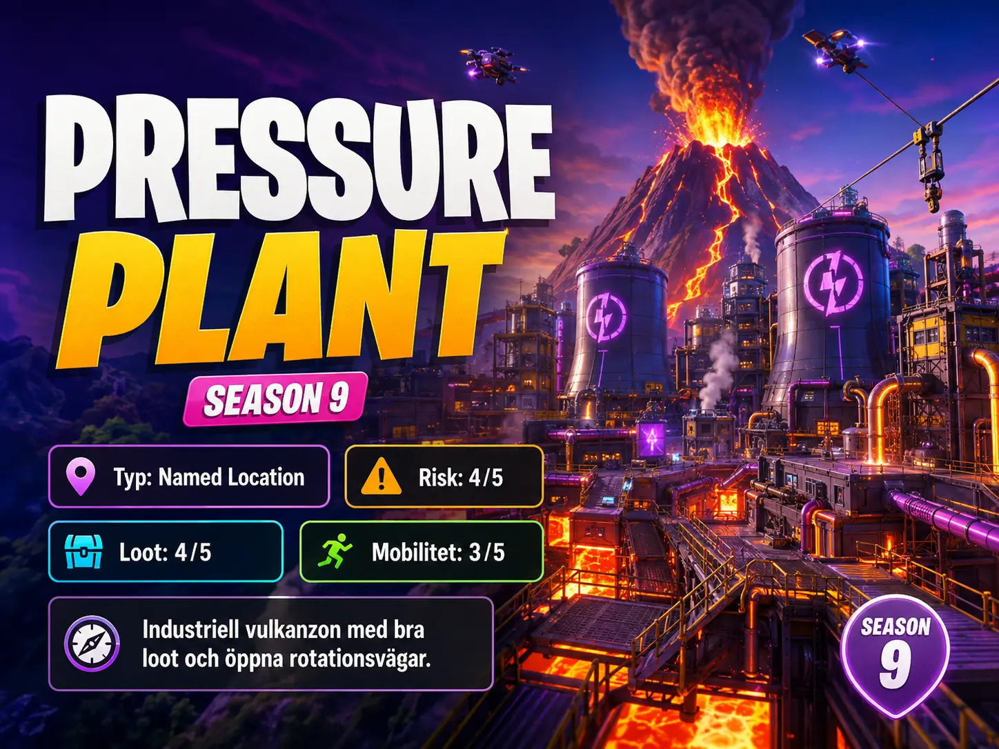 Pressure Plant i Fortnite OG Season 9