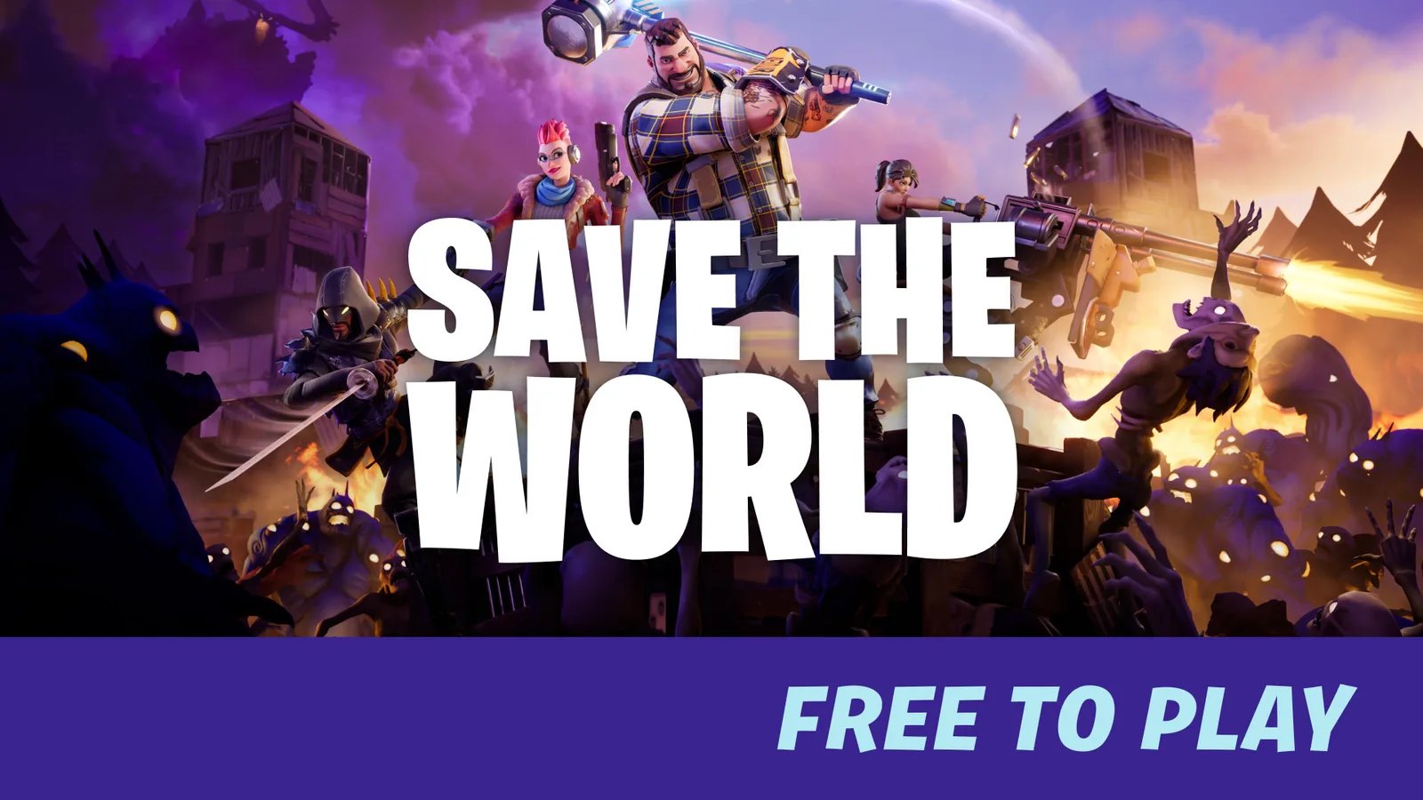 Fortnite Save the World – officiell bild från Epic Games