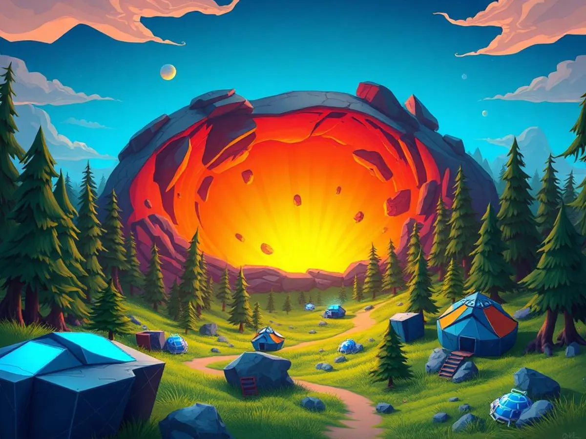 Dusty Divot i Fortnite OG – illustration från Schyssta Spel