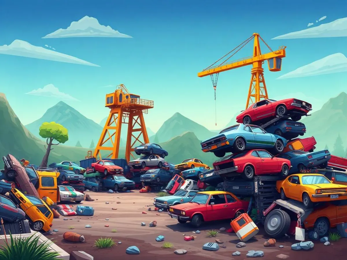 Junk Junction i Fortnite OG – illustration från Schyssta Spel